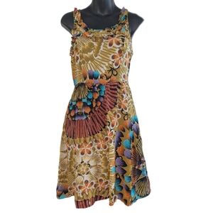 Anthropologie Edme & Esyllte Lappula sleeveless silk dress Size 0